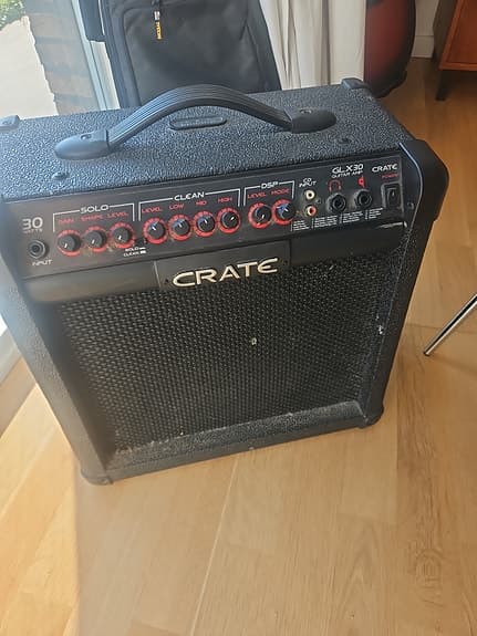 glimrende gammel guitar amplifier