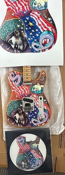 Bruce Springsteen - Guitar, Fender Telecaster Kunstguitar – Bruce Springsteen-hy