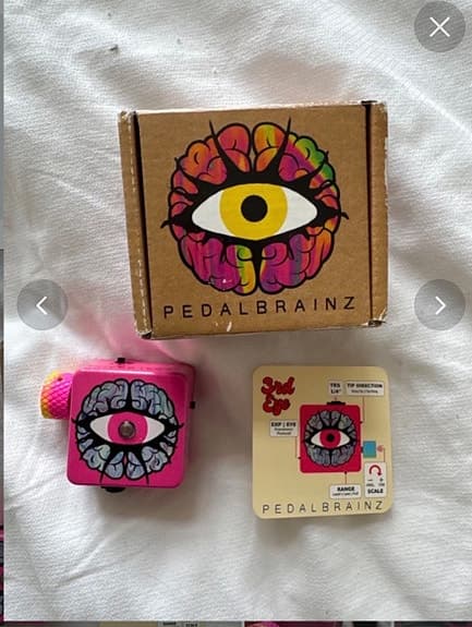 Pedalbrainz expression pedal guitar pedal