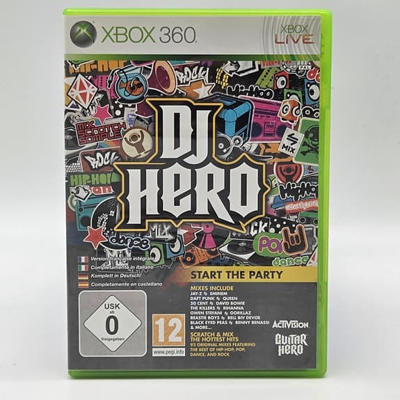 DJ Hero Xbox 360 - Med manual - Standard