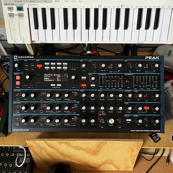 Novation Peak Synthesiser w/ Decksaver