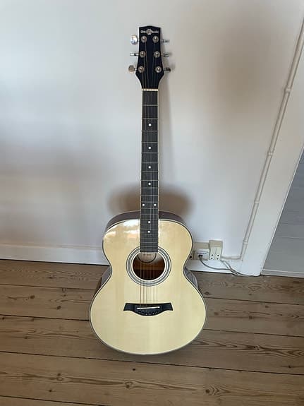 Gear4music elektroakustisk western guitar natur