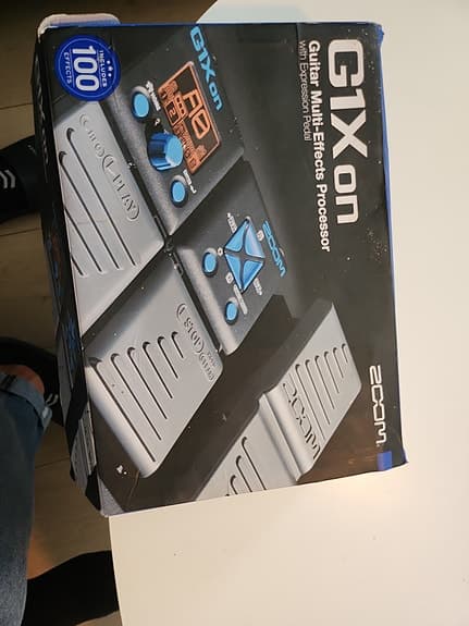Zoom G1Xon guitar multieffekt pedal