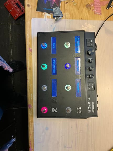 Line 6 HX Effects guitar multieffekt pedal
