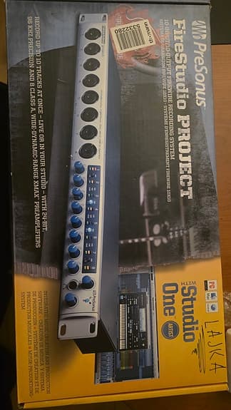 PreSonus FireStudio Project lydkort / audio interface