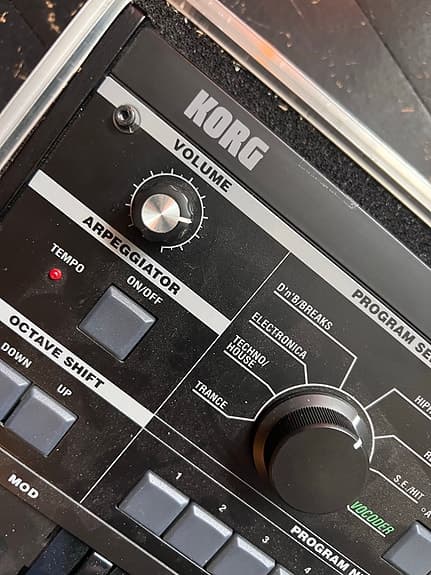 Korg microKORG synthesizer / vocoder