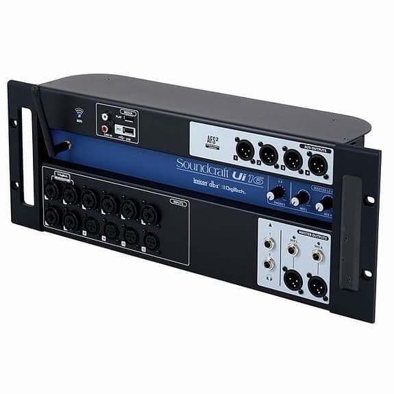 Soundcraft UI16 m. Case og taske