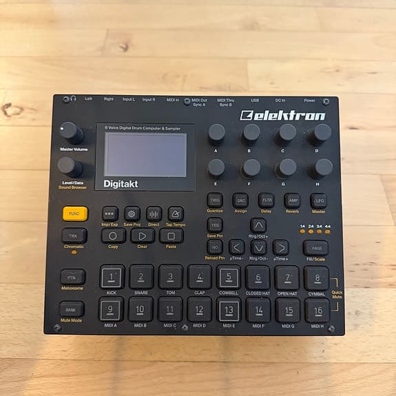 Elektron Digitakt sampler trommemaskine