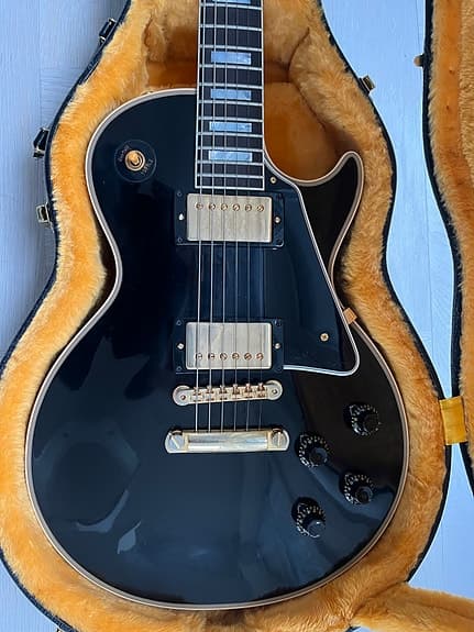 Gibson Custom Shop 1957 Les Paul Custom Reissue Black Beauty VOS – 2023