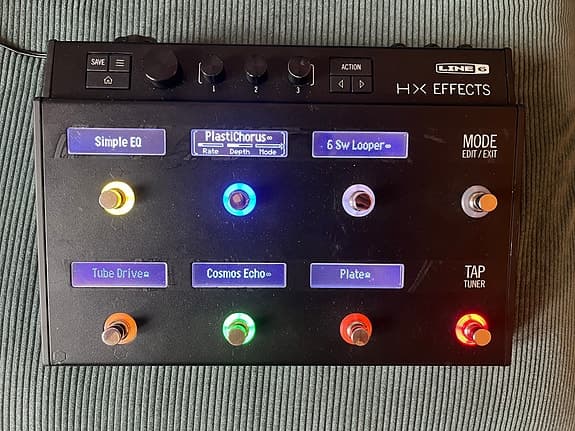 Line 6 HX Effects guitar multieffekt pedal