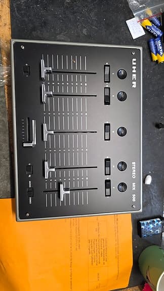 Uher Stereo Mix 500 vintage 5-kanals analog mixer