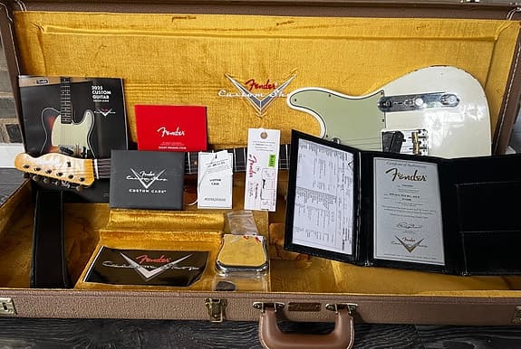 Fender custom shop telecaster 63