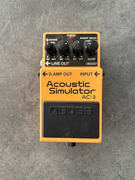 Boss AC-3 Acoustic Simulator guitarpedal
