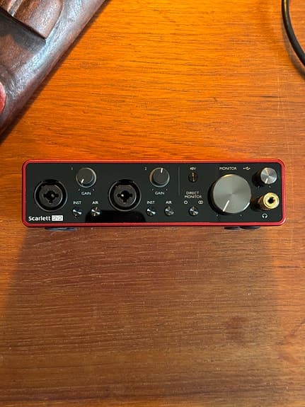 Focusrite Scarlett 2i2 3rd Gen – USB-C lydkort/audio interface