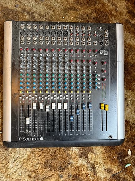 Soundcraft Spirit M8 – professionel analog mixer