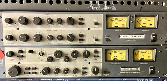 Compressor and channel strip