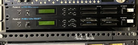 2 pieces of Roland Synths