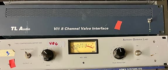 TLA, 8 channel tube line amp