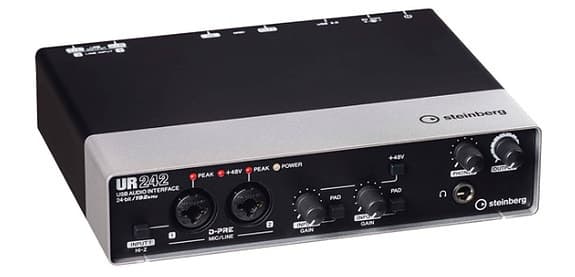 Steinberg UR242 24bit/192kHz 4-Channel USB Audio Interface