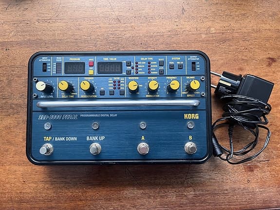 Korg SDD-3000 programmable digital delay effektpedal