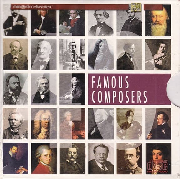 40CDBOKS : Various / Diverse – 40 Famous Composers - NY I FOLIE