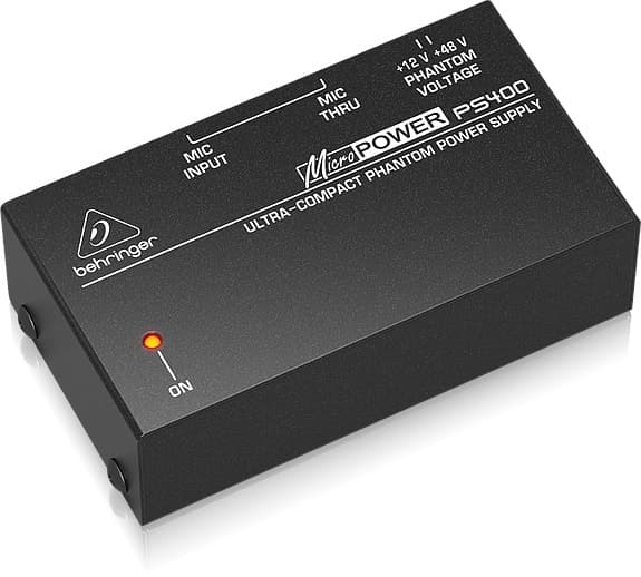Behringer PS400 Phantom power adapter