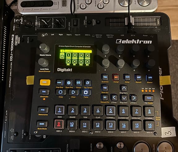 Elektron Digitakt trommemaskine / sampler