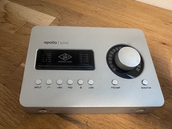 Universal Audio Apollo Solo Thunderbolt lydkort