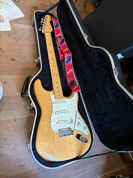 Fender stratocaster std. 1999 natur