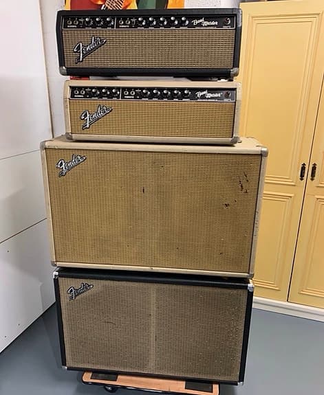 Fender Bandmaster Fawn 60’ amp+cab