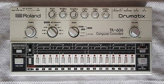 ROLAND TR-606 (SENDER GERNE på købers ansvar)