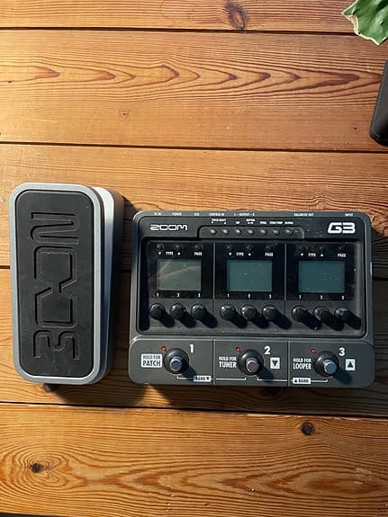 Zoom G3 guitar multieffekt pedal