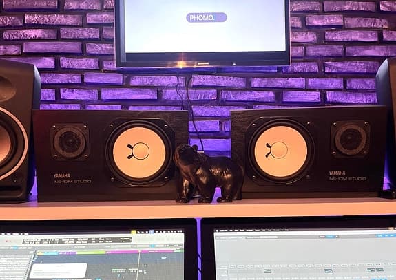Yamaha NS-10M Studio monitorhøjttalere sort