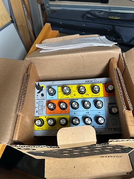 Moog Sirin analog synthesizer desktop module