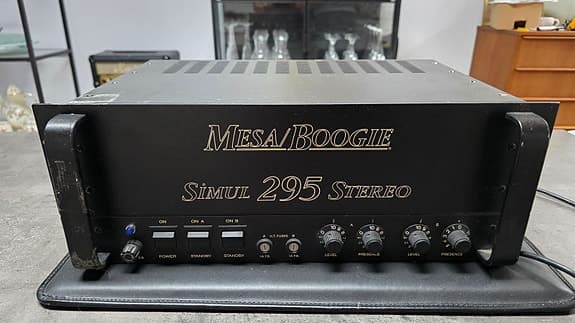 1989 Mesa Boogie Simul-Class 295 Stereo METALLICA Guitar Power Amp Amplifier