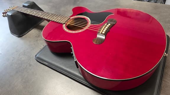 Gibson EC-10 1998 Special Limited Edition Red EC10 Acoustic Electric Guitar 2kg
