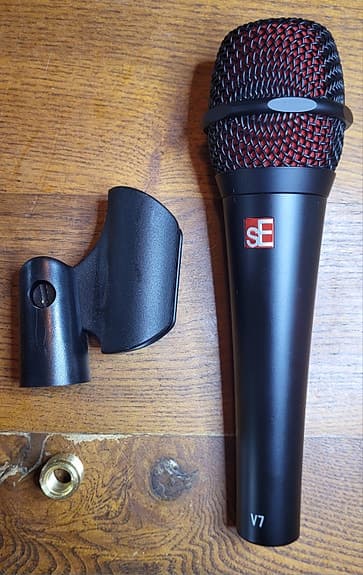 SE Electronics V7 Black, dynamic vocal microphone