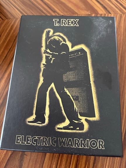 T. Rex Electric Warrior boks med billeder og materiale