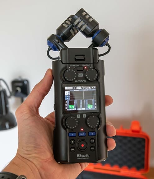 Zoom H5 Studio (med 32-bit float kvalitet)