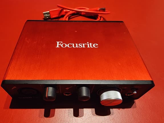 Focusrite Scarlett Solo lydkort USB audio interface