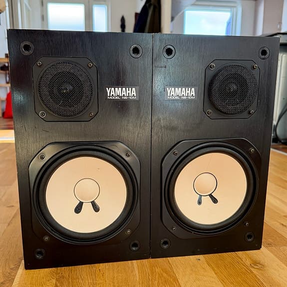 Yamaha NS-10M matching pair – klassiske studiomonitorer