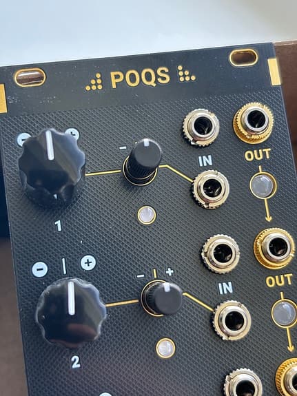 TLM Audio POQS - Blinds clone - Eurorack modul