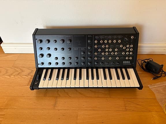 Korg MS-20 Mini – monofon analog synth, original æske, meget velholdt