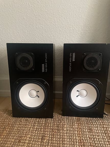 Yamaha NS-10m Studio højtalere sort