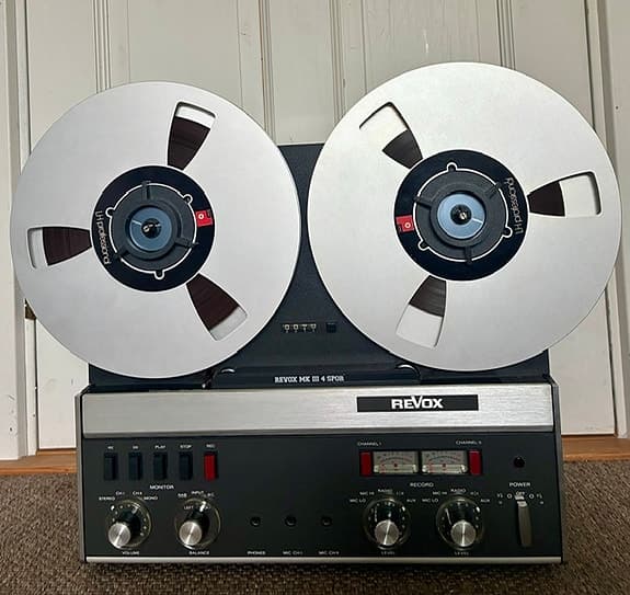 Vintage REVOX A-77 MK III model. 4 spor.