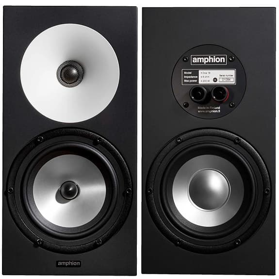 Komplet studiemonitor-setup: Amphion One18, amp, Unity Audio Sub