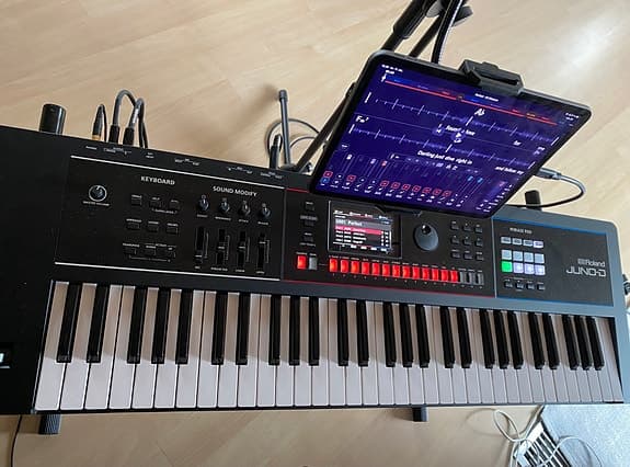 Roland JUNO-D6 + original taske – som nyt