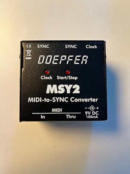 Doepfer MSY2 MIDI-to-SYNC converter