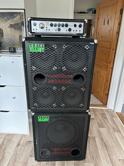 Ashdown MAG 600H EVO II basforstærker med Soundforce MK II kabinetter