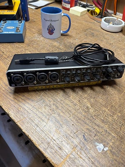 Behringer U-Phoria UMC404HD USB lydkort audio interface